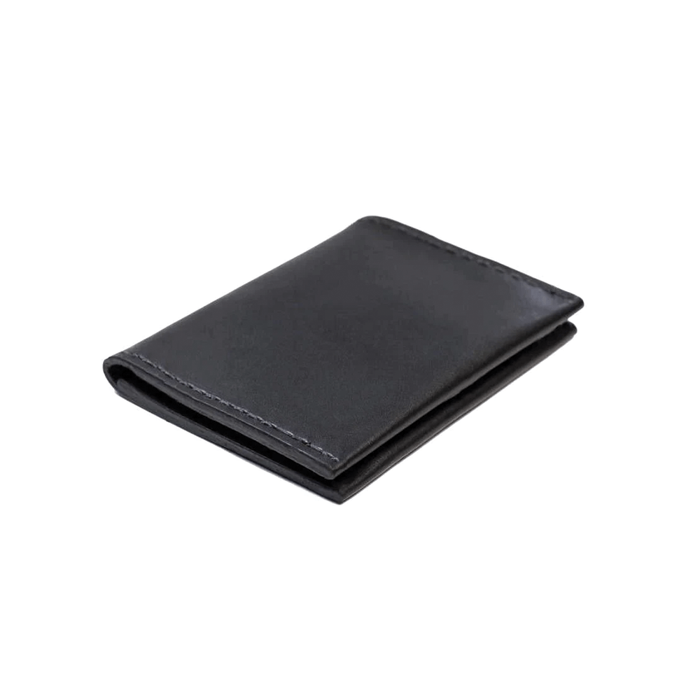 Genuine Leather RFID Blocking Bifold Wallet with ID Window, 6 Card
