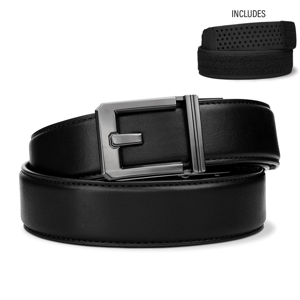 EXECUTIVE PROTECTION BLACK ARMORTEK BELT 1.5