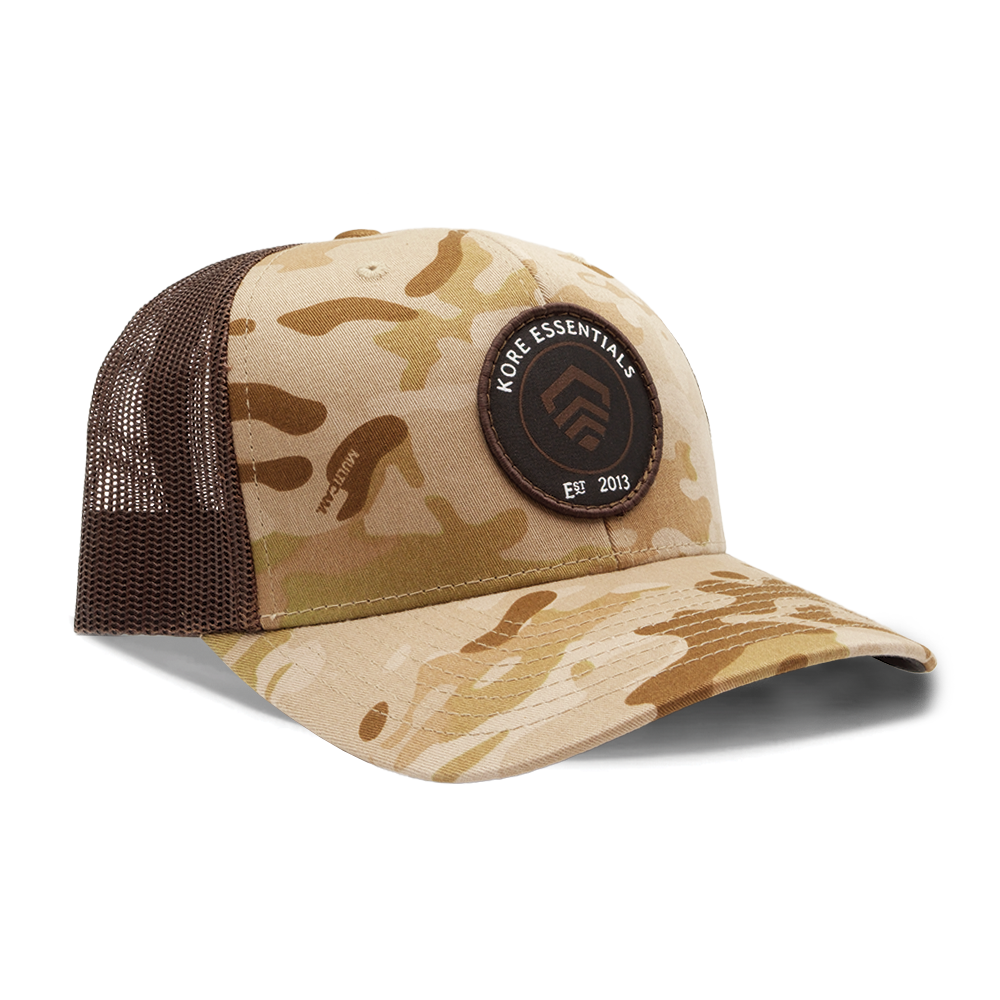 KORE EMBROIDERED PATCH HAT | MULTICAM ARID – Kore Essentials