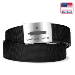 COME AND TAKE IT ENGRAVED BUCKLE | USA MADE TACTICAL GUN BELT 1.5"