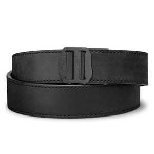 X7 BUCKLE | BUFFALO LEATHER GUN BELT 1.5"