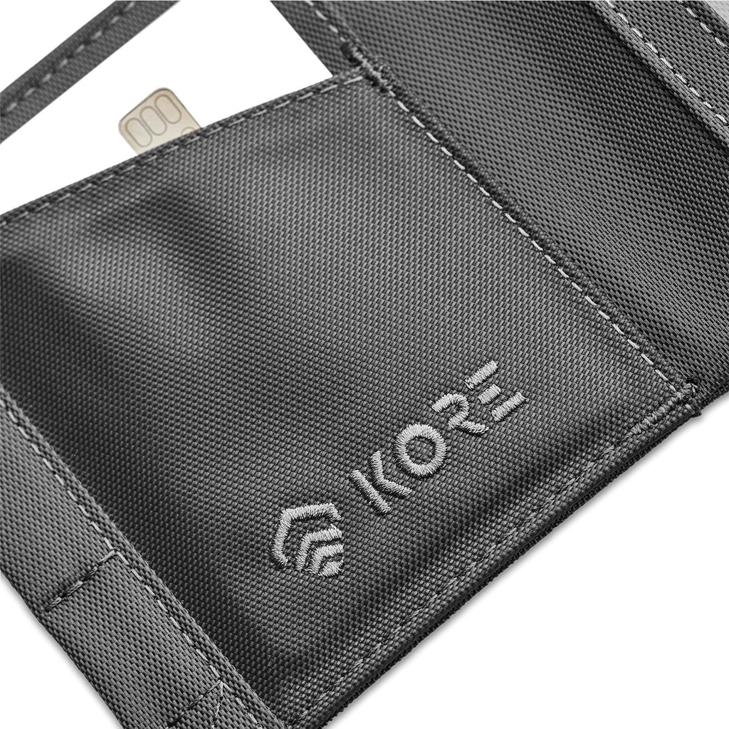 Fidelo Nylon RFID Blocking Wallet Credit Card Holder - Black